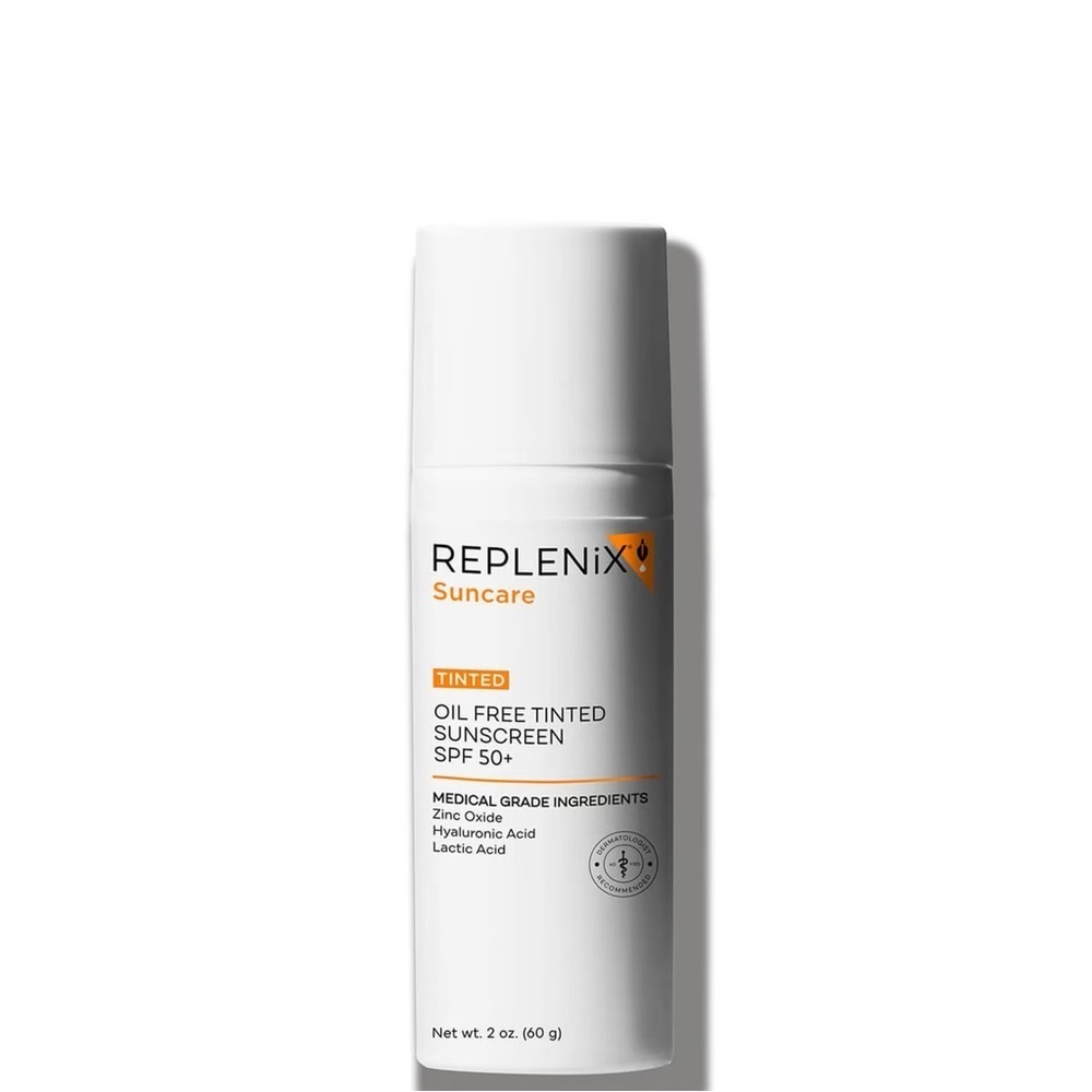 NEW | REPLENISHX | hydrating oil free face sunscreen en spf 50+ |  2 oz